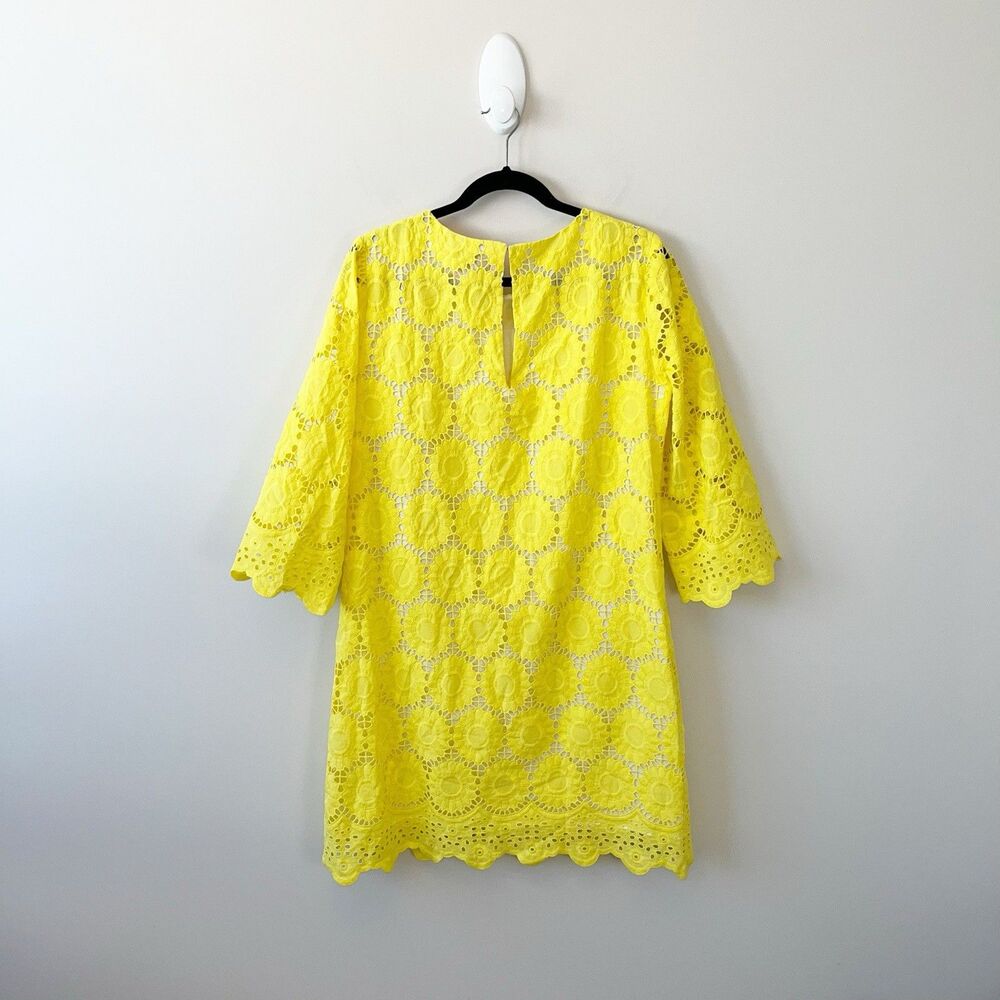 Lilly Pulitzer Mariella Yellow Eyelet Dress - Picture 7 of 15